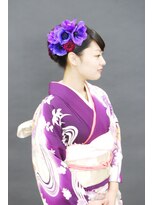 ベル(BELL)&nbsp;成人式 アップ+メイク+着付+写真【BELL桜新町/用賀】