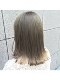 ★　流行りの切りっぱなし外ハネボブ　×　グレージュ ２　★