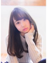 リル(Lilou)&nbsp;【Lilou】大人可愛いナチュラルワンカールストレート☆