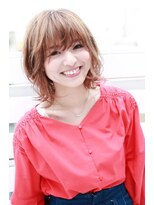 ラフィス ヘアー コパン 小倉店(La fith hair copain)&nbsp;【La fith】 ベージュカラー☆ミディアムスタイル