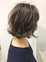 ネス(ness)&nbsp;[RIMMA] 馬場 俊幸:ベールハイライト／グレージュ  ／ボブ