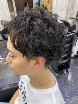 ビューティーコレクション 静岡北店 爽やかメンズパーマスタイル