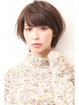 シトロン ブラン(CITRON blanc) 厚めバングが大人かわいいフェミンボブ　簡単スタイリング☆