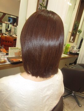 コアフィールフィス(COIFFURE fils) 《見附　今町》M3D 伸ばしかけ　ミディ