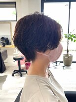 ラッキーヘア 加古川(Lucky Hair)&nbsp;ハンサムショート×パーマスタイル【カドワキ】