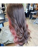 ルイス 喜連瓜破(Luis)&nbsp;ピンクインナーカラー