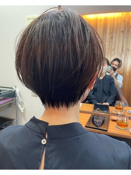 エントランスデパーチャー(ENTRANCE DEPARTURE) [YuKuRu  HAIR  FACTORY ] 丸みショート