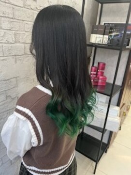 プライズ 池袋店(prize) グラデーションカラーケアブリーチカラートリートメント池袋