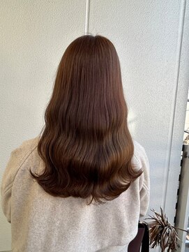 ガリカ シーム(Gallica/SEAM) 【桑原雪音】大人モテ髪ナチュラルブラウン/ゆるふわロング