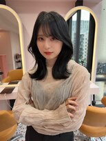 ボタン シブヤ(VOTAN SHIBUYA) 前髪あり/顔まわりカット/くびれヘア/2way前髪/シースルーバング