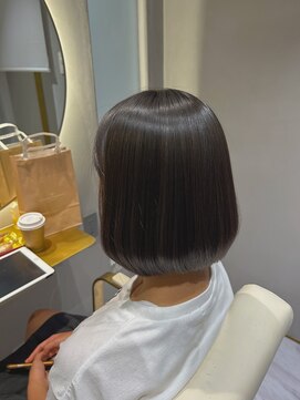 アンサー(answer) "髪質改善で叶える" ミニマムボブ 『銀座/個室』