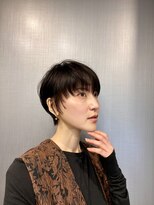 ハルキ ミナト ジャパン オオサカ(HARUKI MINATO japan OSAKA)&nbsp;40代50代小顔似合わせカットくびレイヤーエモージュ大人可愛い