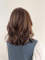 アヴァンスクロス あべのルシアス店(AVANCE.CROSS)&nbsp;ハイライト×ベージュ