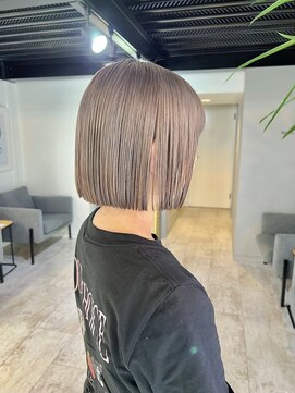 ロナ 岡崎竜美丘店(RONA) 柔らかいベージュボブ♪