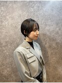 タイトなクールショートボブ
