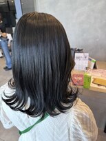 アチーブリス(achieve Liss)&nbsp;艶髪暗髪☆大人可愛い黒髪アッシュ透明感10代20代30代