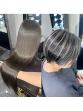 髪質改善/透明感カラー/白髪ぼかしハイライト/白髪ぼかしカラーも得意です！