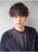 メンズ/マッシュ/シャドウパーマ/池袋駅