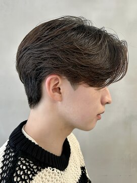 ニコ トウキョウ(nico TOKYO) メンズ/センターパート/ニュアンスパーマ/シースルーマッシュ