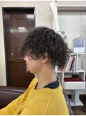 波巻きツイストスパイラルパーマ