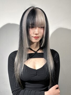 ザ オーダー(THE ORDER) ホワイトグレージュ ブラック ツートンブロックデザイン