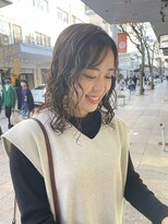 エイトヘアー(8 HAIR)&nbsp;コテ巻き風パーマ