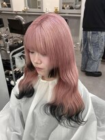 シェイロ(Cielro)&nbsp;【大人気！ピンクカラー×裾ブラック】SAKI