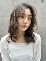 ガーデン 銀座(GARDEN)&nbsp;デジタルパーマ ニュアンスパーマ イメチェン チェリーブラウン