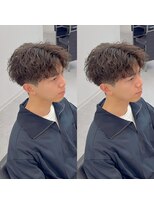 ブライト(BRIGHT)&nbsp;センターパートシャドウパーマ