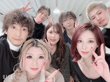 ヘアーアート リオン バイニューヨークニューヨーク(hair art Le Riow byNYNY)の雰囲気（年末仕事納めの写真です。みんなやり切って清々しい顔）