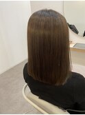 ナチュラルワンカール×アッシュベージュ
