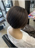 大人ショートボブ