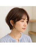 レイヤーショートボブ 20代 30代 40代 50代 60代 髪質改善