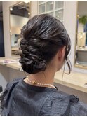 定番シニオン/ヘアアレンジ/アップスタイル