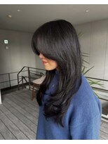 トクヤマサロンニューヨーク(TOKUYAMA SALON NEW YORK)&nbsp;海外風レイヤースタイル＋重めレイヤー