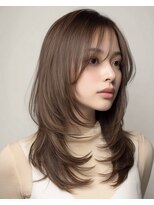 hum 立川【ハム】髪質改善・酸性ストレート・縮毛矯正 ココアベージュ/オリーブグレー/小顔/黒髪[立川/髪質改善]