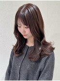 グレージュ/髪質改善/ブラウンカラー/レイヤーカット[恵比寿駅]
