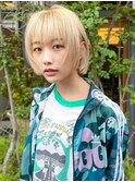 ブロンドショート