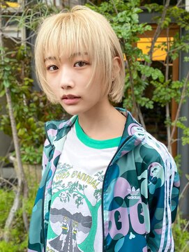 ラパンセヴェール(LA PENSEE VERT) ブロンドショート