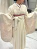 【卒業袴】 着付けのみ ★お友達と一緒に予約でさらにお得に
