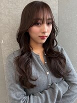 ロンドワン 三宮元町(Lond one) 韓国レイヤーカット/ヨシンモリフェイスレイヤー/艶髪カラー