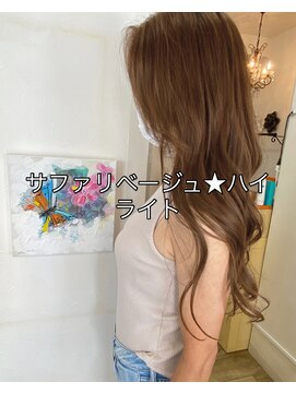 グランジュテ(grandjute) カット ハイライト 白髪ぼかし 小顔パーマ トリートメント