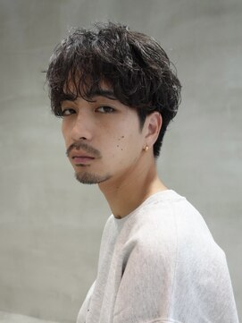 バイフィフス 原宿/表参道(by fifth) マッシュシャドウパーマスパイラルパーマ大人メンズヘア