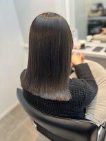 ウィステリア アネックス 銀座(WISTERIA ANNEX) ダークグレージュ/ULTOWAトリートメント/髪質改善カラー/東銀座