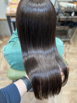 ヘアーグラン(Hair Gran.)の写真/話題の《つるりんちょ》導入！髪質改善特化サロンだからできる、ワンランク上の本気ケアで憧れの美髪へ♪