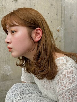 ガーデン 銀座(GARDEN) ミディアムレイヤー ミディアムヘア 顔まわり 前髪 ヘアメイク