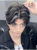 梅田メンズパーマニュアンスパーマフェザーパーマセンターパート