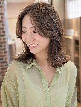 マテリア ヘアー デザイン(materia hair design) 【29.レイヤー・レイヤーカット・ミディアムレイヤー・顔周り】