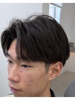 ベル 桑名(BHEL)&nbsp;桑名メンズパーマフェザーパーマシャドウパーマセンターパート