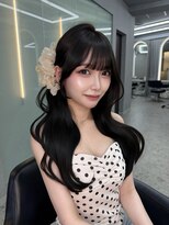 リッカ(LICCA) 韓国風ロングレイヤー/艶髪×盛れる顔周り